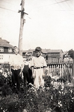Leon and Angeline Genetti’s sons: John, Joseph, Leon