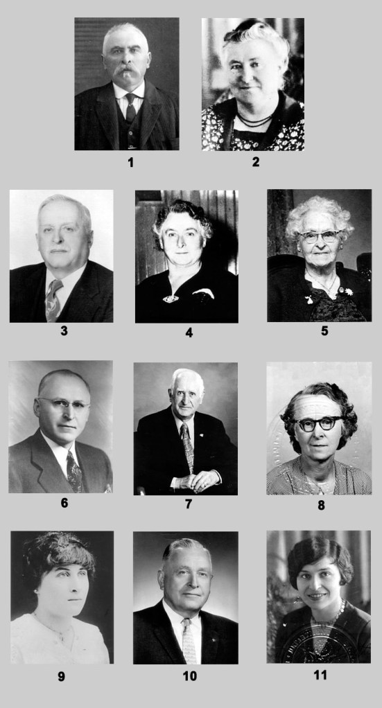 The family of Damiano and Oliva Genetti