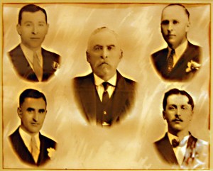 Damiano Genetti and four sons