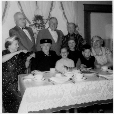 Family gathering Jan 16, 1957