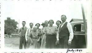1940 Family Group, Wyoming